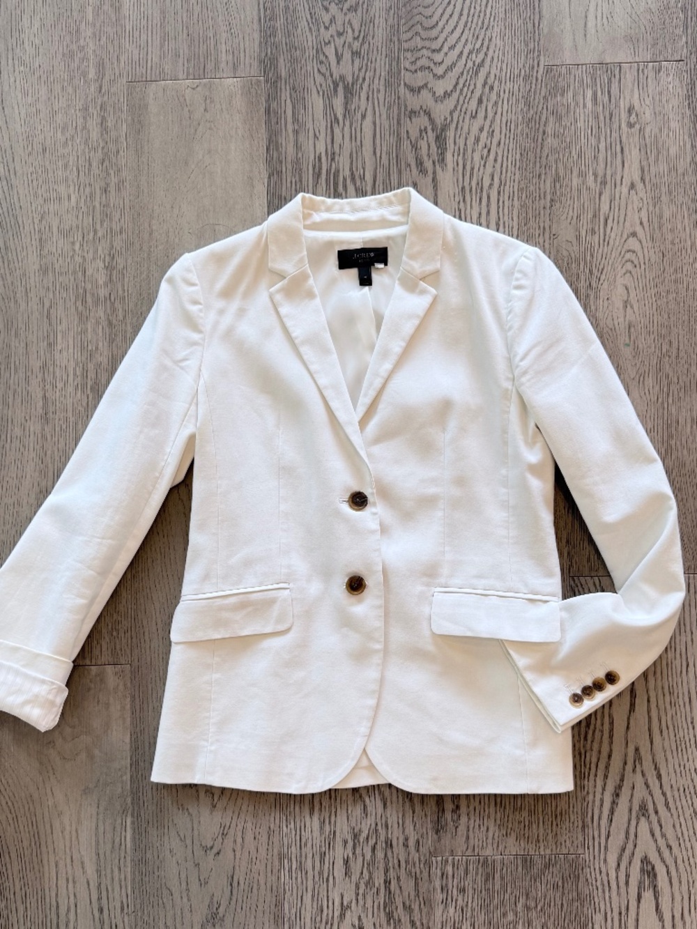 J.Crew Ivory Blazer - Size 4